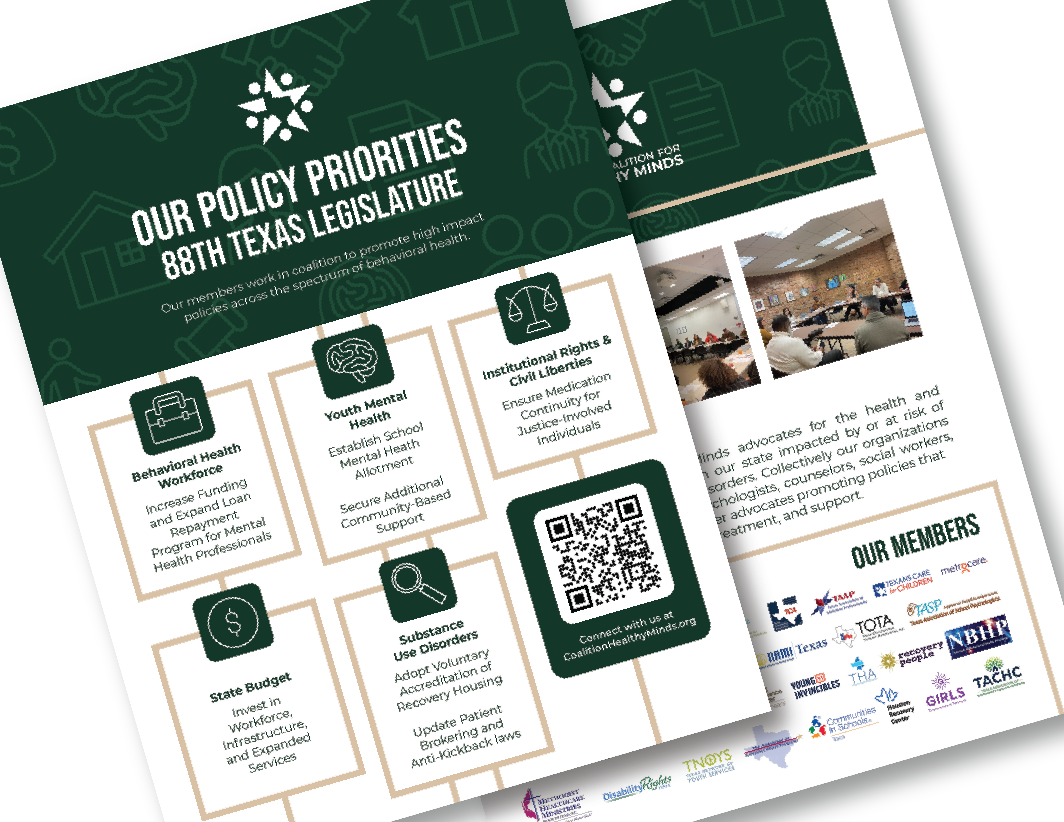 88th Legislative Session – Texas Coalition for Healthy Minds